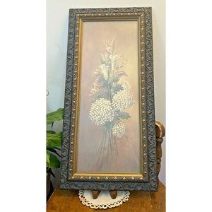 Vintage Framed Print Calla Lilly Classic Ii Limited Edition by Glynda Turley